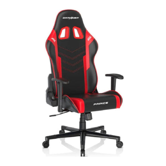 DXRacer Prince Series P132 Gaming Chair - Black/Red | GC-P132-NR-F2-158 - Now Buy From Gamers Point Store Arad With Best Discounted Price Call Us Now +973-36820393 Delivery available to all bahrain Gaming Chairs Gamers Point 79.000