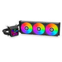 Lian Li Galahad II LCD 360mm AIO CPU Liquid Cooler - ARGB Edition - BLACK Water Cooler Gamers Point 99.000