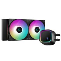 Deepcool LE520 A-RGB AIO CPU 240mm Liquid Cooler - BLACK GPC Water Cooler Gamers Point 39.000