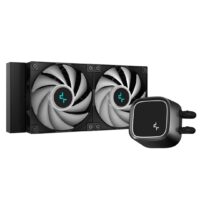 Deepcool LE520 A-RGB AIO CPU 240mm Liquid Cooler - BLACK GPC Water Cooler Gamers Point 39.000