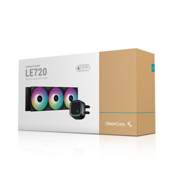 DEEPCOOL LE720 AIO 360mm Liquid Cooler A-RGB - GPC Water Cooler Gamers Point 52.000