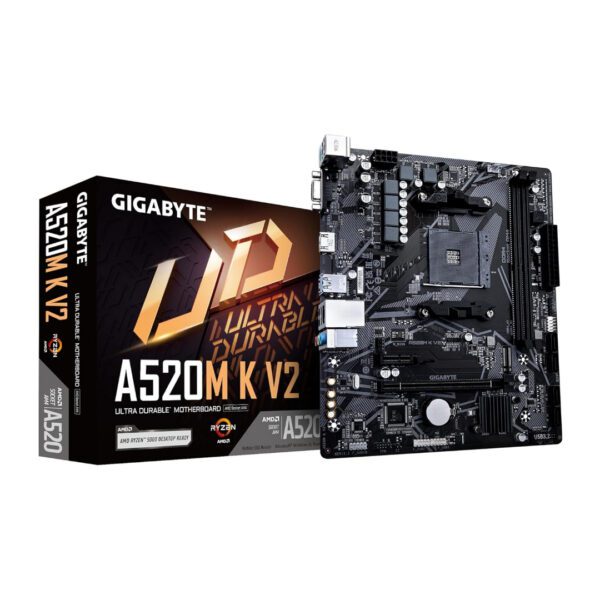 Gigabyte A520M K V2 Ultra AM4 Motherboard - AMD Now Buy From Gamers Point Store Arad With Best Discounted Price Call Us Now +973-36820393 Delivery available to all bahrain AMD Motherboard Gamers Point 50.000