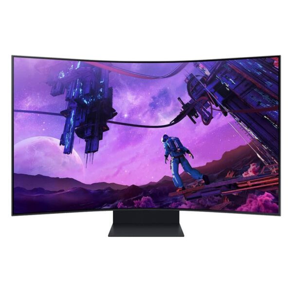 SAMSUNG 55" 55inch Odyssey Ark 4K UHD 165Hz Curved Quantum Mini LED Gaming Monitor | LS55BG970NMXUE - Now Buy From Gamers Point Store Arad With Best Discounted Price Call Us Now +973-36820393 Delivery available to all bahrain UHD (4K) Gamers Point 650.000