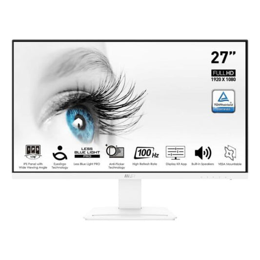 MSI Pro MP273AW, 27" Monitor, 1920 x 1080 (FHD), IPS, 100Hz - Now Buy From Gamers Point Store Arad With Best Discounted Price  Call Us Now +973-36820393  Delivery available to all bahrain Full HD Gamers Point 69.000