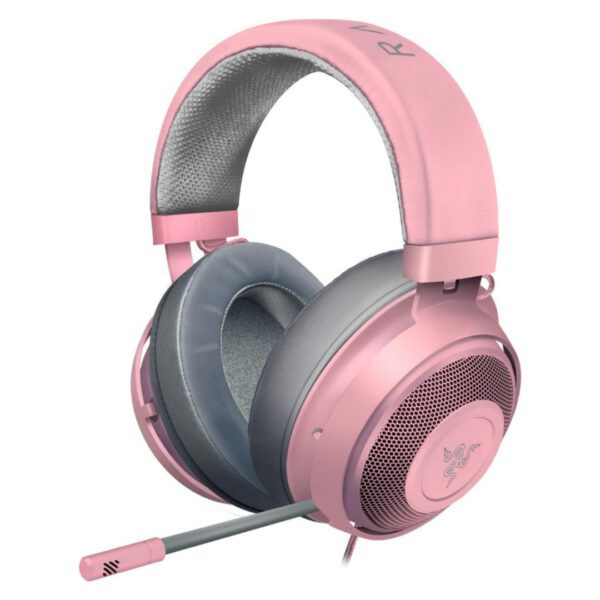 Razer Kraken Gaming Headset: Lightweight Gaming Headset - Quartz Pink - GPC Headset Gamers Point 48.000