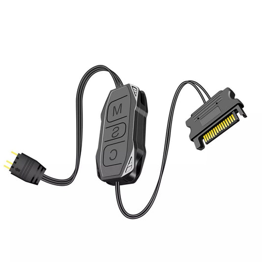 CoolMoon AR-1 5V 3-Pin ARGB SATA Power Mini Control Hub