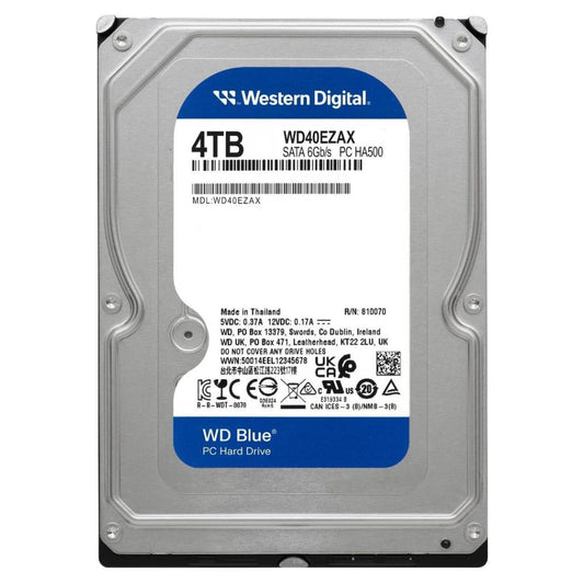 Western Digital WD Blue 4TB Internal HDD High-Capacity Storage