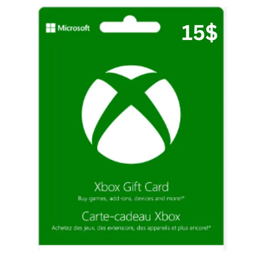 Xbox KW 15$ Xbox Digital Gaming Currency  Gamers Point