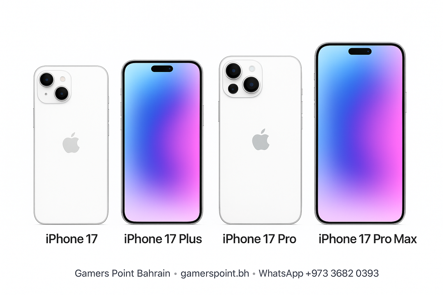 iPhone 17 Pre-Order — BD 300 Secure Deposit. Apple Pre-Order Gamers Point
