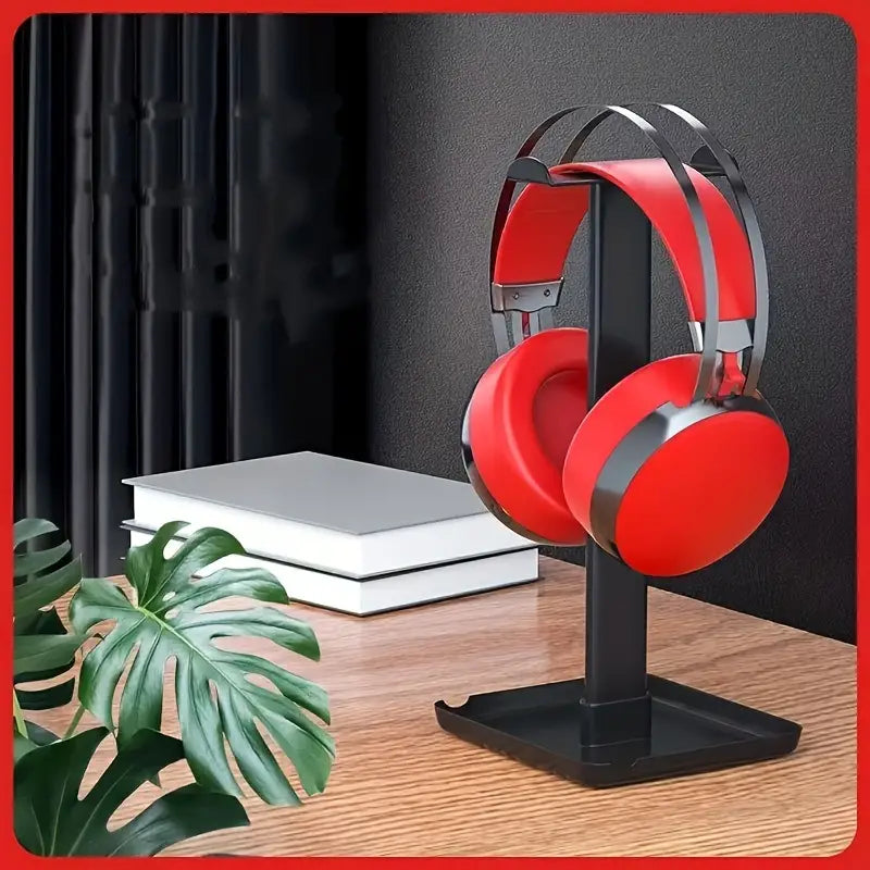 Z1 Head-mounted Earphone Bracket Vertical Strap Storage Multi-use For Internet Bar Student Bedroom Desk Computer Desk Storage Rack Stands Gamers Point 4.000