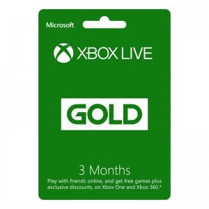 Xbox Live 3 months Gold Membership-BARHAIN XBOX Gamers Point 13.000