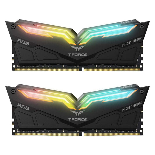 TEAMGROUP T-Force Night Hawk RGB 32GB (16GBx2) RAM-BLACK RAM Gamers Point 78.000
