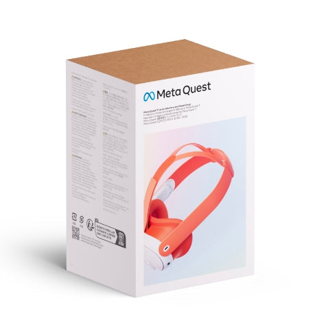 Meta Quest 3 Facial Interface & Head Strap (Blood Orange)  Gamers Point 39.000