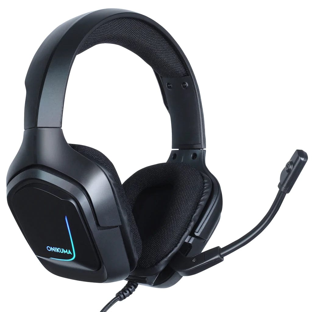 ONIKUMA K20 Wired Gaming Headsets With Microphone RGB Light Noise Cancelling Earphones For PS4 Xbox One Headset Gamer HEADSET Gamers Point 9.900
