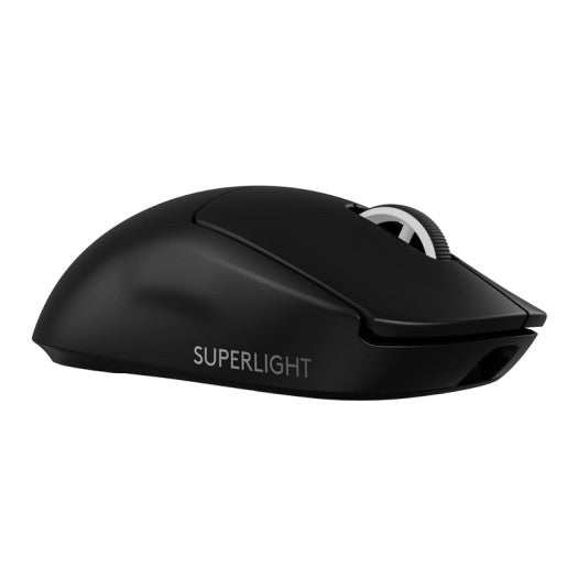 Logitech G PRO X SUPERLIGHT 2 LIGHTSPEED Wireless Gaming Mouse, 4K Polling, Lightweight, LIGHTFORCE Hybrid Switches, HERO 2 Sensor, 32,000 DPI, 5 Programmable Buttons, USB-C Charging, PC & Mac - Black Logitec mouse  Gamers Point