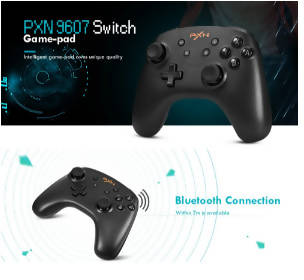 PXN 9607 Wireless Switch Pro Game Controller FOR PC AND N-SWITCH