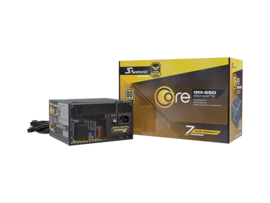 Seasonic CORE GC-650, Gold - GPH Power Supplies Gamers Point 57.000