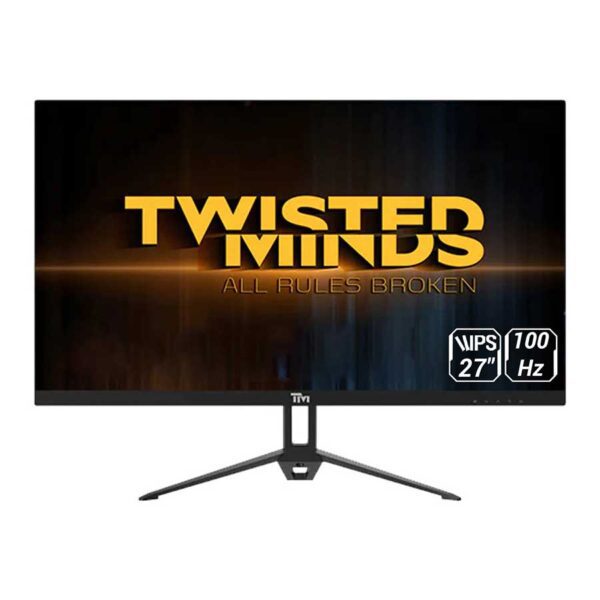 Twisted Minds Full HD 100 Hz Fast IPS 1ms Flat 27" 27inch Gaming Monitor - TM27FHD100IPS - gamerspoint TM Full HD Gamers Point