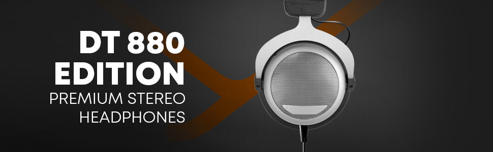 Beyerdynamic DT 880 Premium Edition 250 Ohm Over-Ear-Stereo Headphones. Semi-Open Design, Wired, high-end, for The Stereo System - Grey MP HEADSET Gamers Point 88.000 