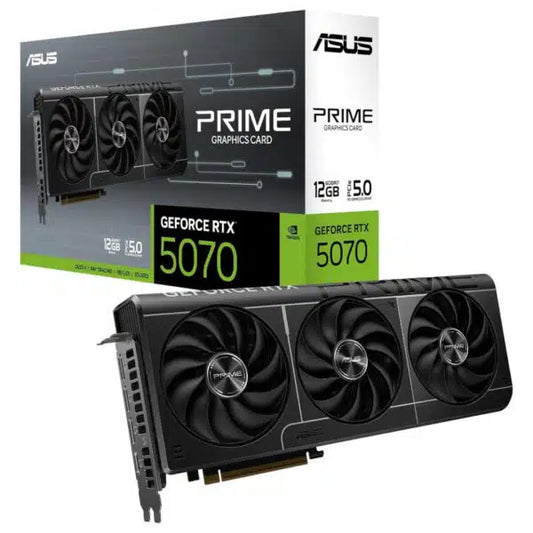 ASUS Prime GeForce RTX 5070 12GB GDDR7 SFF Ready Graphics Card | كرت شاشة أسوس برايم RTX 5070