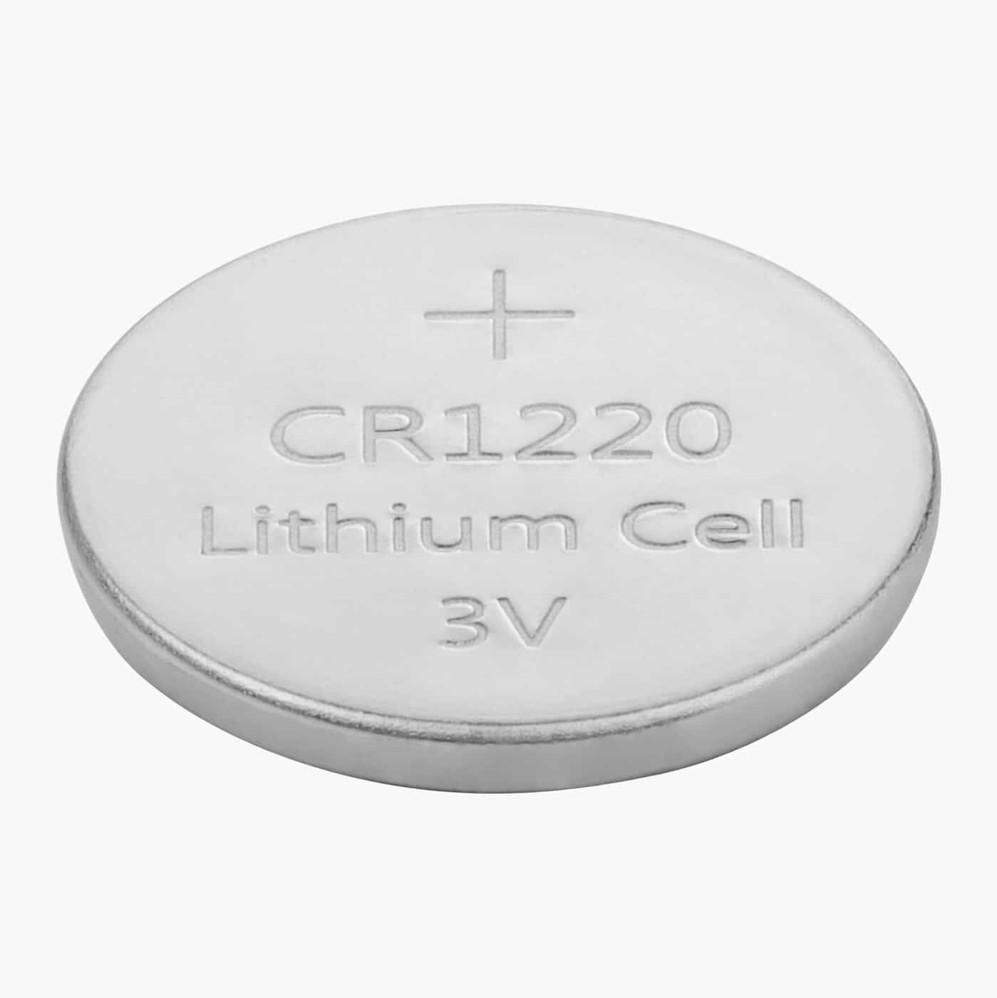 CR1220, 1220 Battery, 12mm, Lithium Battery Coin 3V 40mAh Coin Batteries Gamers Point 3.500 