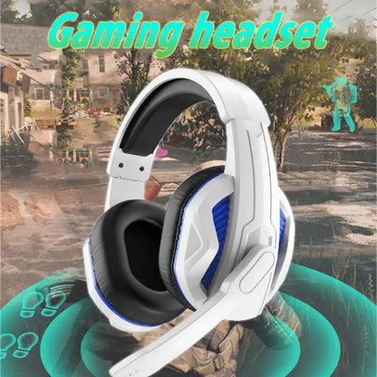 Premium Gaming Headset: Noise Cancelling Over Ear Headphones with Mic for PS4, PC, Xbox One, PS5, and More! Headphones Gamers Point 5.000 