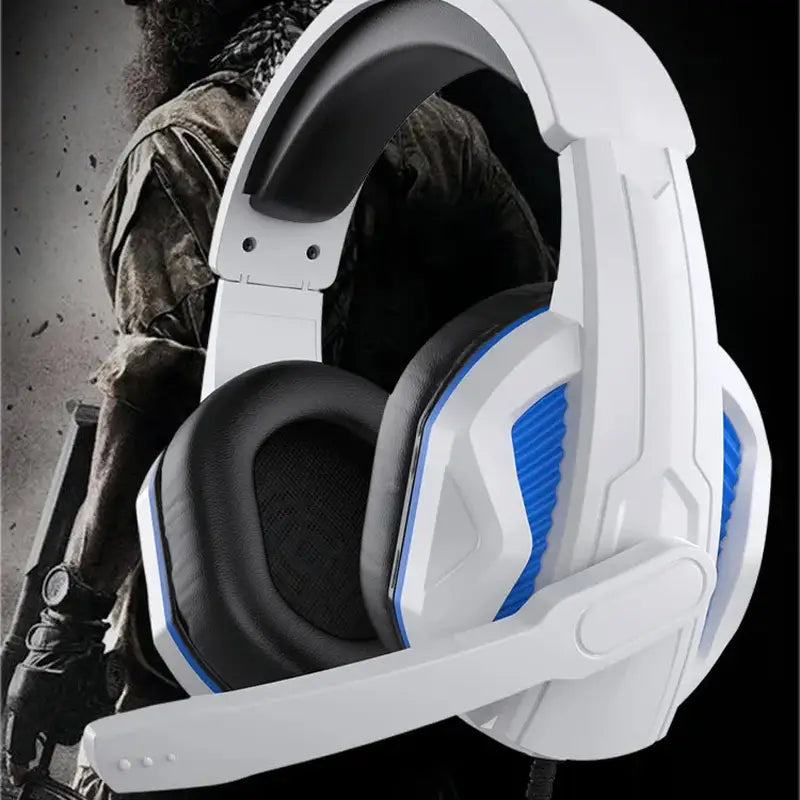 Premium Gaming Headset: Noise Cancelling Over Ear Headphones with Mic for PS4, PC, Xbox One, PS5, and More! Headphones Gamers Point 5.000 