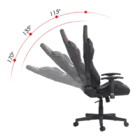 Hunter Gaming Chair Series V2 Red with Leg Rest Bahrain Gamers Point Chair  Gamers Point