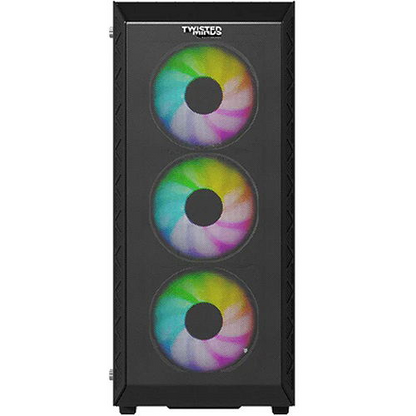 (Twisted Minds 03 Apex Mid Tower Gaming Case TM-GM-I (3 fan rgb - GAMES STORE