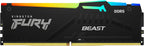 Kingston FURY Beast RGB DDR5 Desktop RAM 16GB (2x8GB) 5600MT/s CL40 KF556C40BBAK2-16 - Gamers Point Bahrain