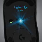 Logitech G703 LIGHTSPEED Wireless Gaming Mouse (910-005094) – Black Bahrain - Gamers Point Bahrain