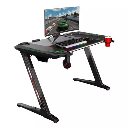 Eureka Ergonomic Z2 ESport RGB Gaming Desk | ERK-EDK-Z2BK-V3 DESK Gamers Point 75.000 