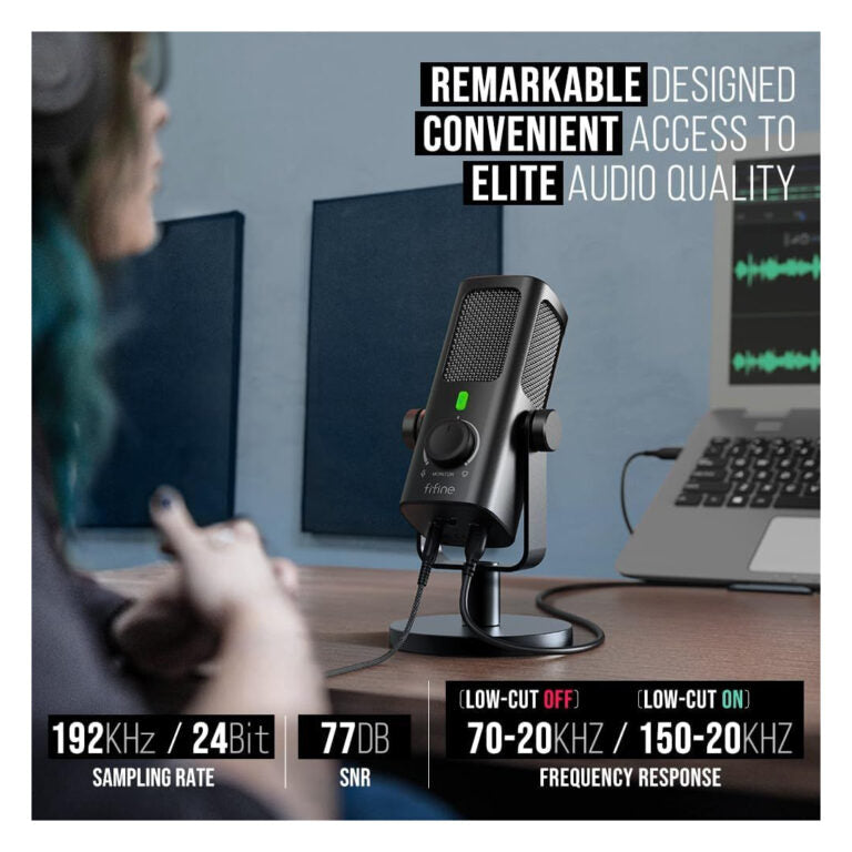 FIFINE Profile 3 USB Podcast Dynamic Microphone - Gamers Point Bahrain