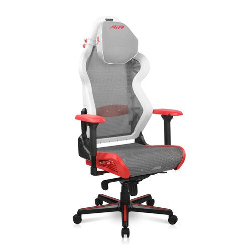 DXRacer Air Series Gaming Chair - White/Red/Black - Now Buy From Gamers Point Store Arad With Best Discounted Price Call Us Now +973-36820393 Delivery available to all bahrain Gaming Chairs Gamers Point 159.000 