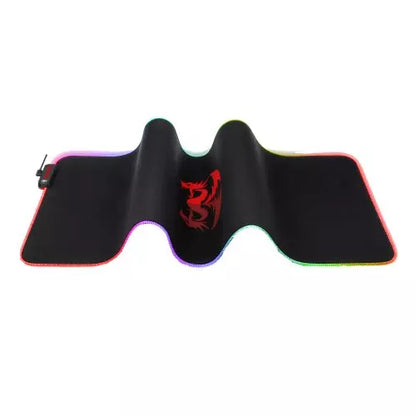 Redragon Neptune RGB LED Gaming Mouse Pad | P027 BAHRAIN Redragon Neptune RGB LED Gaming MousePAD Gamers Point 9.900 