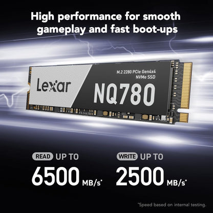 LEXAR NQ780 1 TB M2 NVME SSD “GEN 4.0” Lexar Storage  Gamers Point