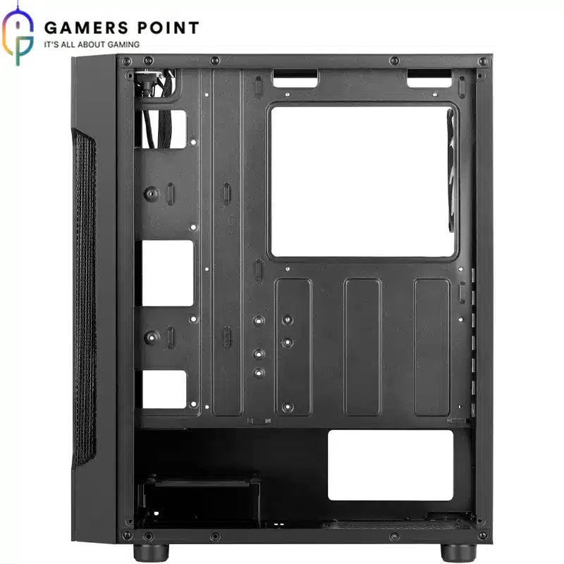 RGB Tower Case Black ABKONCORE T250 RGB Mid PC CASE Gamers Point 45.000 