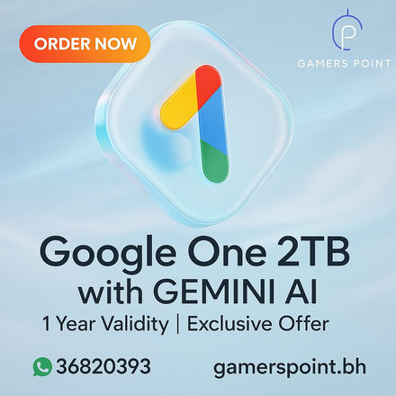 Google One 2TB + Gemini AI 1-Year digital code — instant email delivery by .
