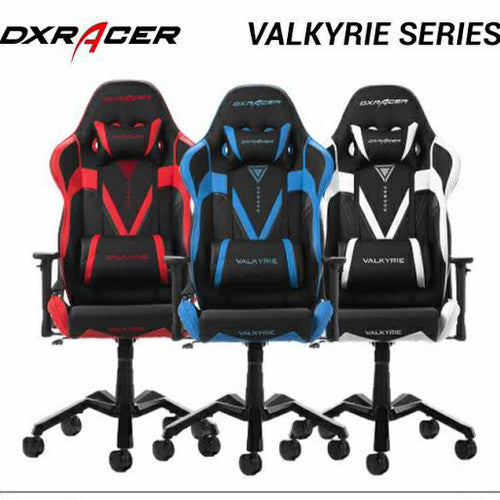 DXRacer Valkyrie Series Office And ESports Gaming Chair With Pillows - Black/Blue | GC-V03-NB-B2-49 Gamers Point 110.000 