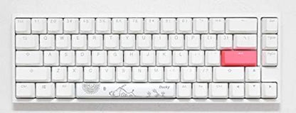 DUCKY One 2 SF 65% cherry mx blue RGB Switch En PBT Pure White, DKON1967ST-CUSPDWWT1 Keyboards Gamers Point 45.000 