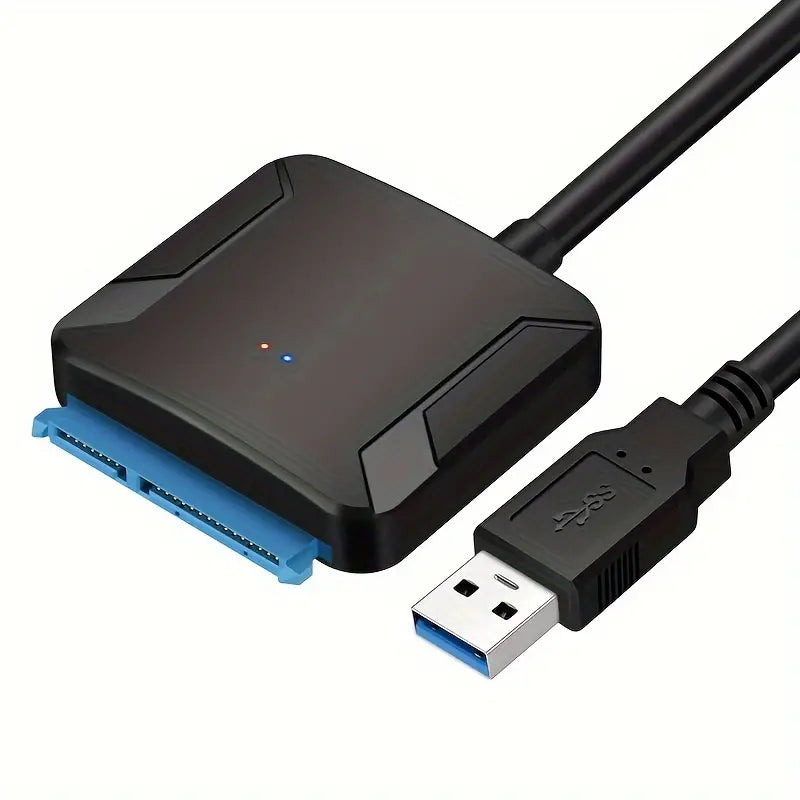 SATA To USB 3.0 Adapter Cable External Hard Drive Adapter Convert Support 6.35cm 8.89cm SSD HDD Data Transfer, Support UASP. Cables & Interconnects Gamers Point 9.000 