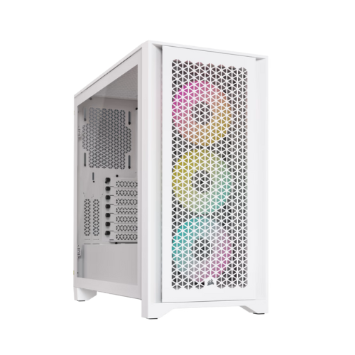 CORSAIR ICUE 4000D RGB AIRFLOW MID-TOWER, TRUE WHITE - GPH Case Gamers Point 78.000 