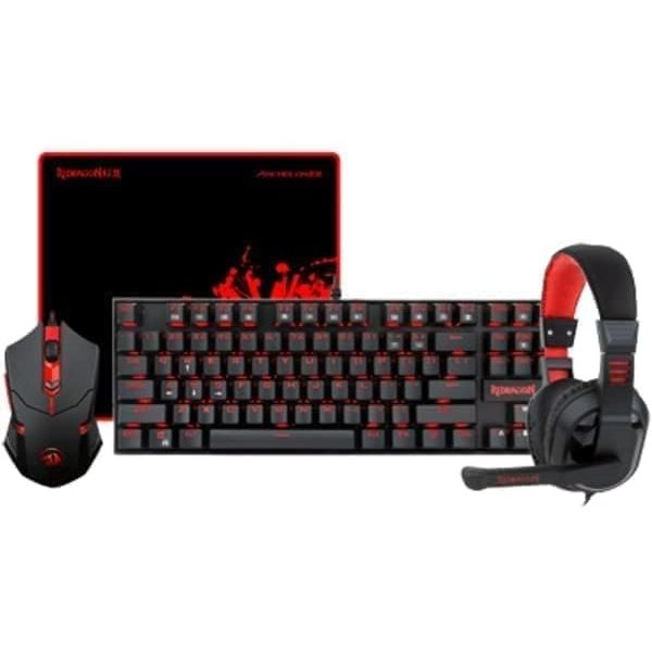 Redragon K552-Bb Mechanical Gaming 4 In 1 Combo Keyboard & Mouse Combos Gamers Point 30.000 