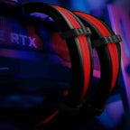 Antec Red Braided PSU Extension Kit 24-pin 8-pin PCIe