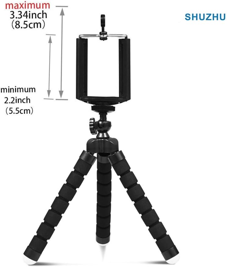 Flexible Tripod Mini Universal Octopus Leg Style Portable and Adjustable Tripod Stand with Clip Bracket Mount Holder for Mobile Phone, Cellphone, Smartphone, Digital Camera Tripods Gamers Point 7.980 