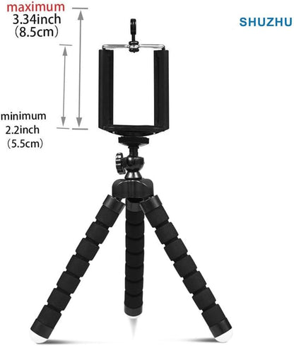 Flexible Tripod Mini Universal Octopus Leg Style Portable and Adjustable Tripod Stand with Clip Bracket Mount Holder for Mobile Phone, Cellphone, Smartphone, Digital Camera Tripods Gamers Point 7.980 