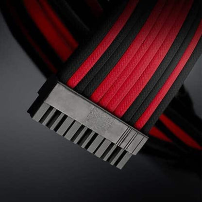 Antec Red Braided PSU Extension Kit 24-pin 8-pin PCIe