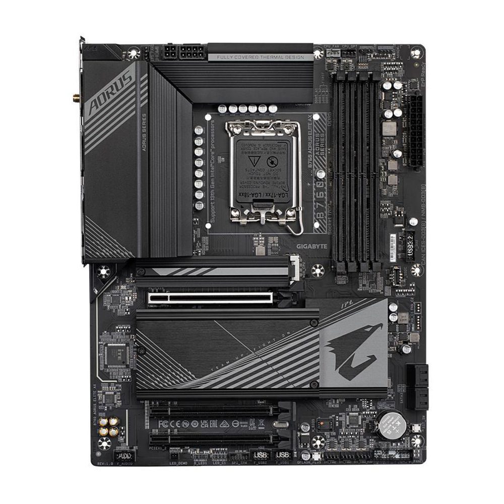 GIGABYTE B760 AORUS ELITE AX DDR5 LGA 1700 Motherboard - Now Buy From Gamers Point Store Arad With Best Discounted Price Call Us Now +973-36820393 Delivery available to all bahrain Intel Motherboard Gamers Point 89.000 