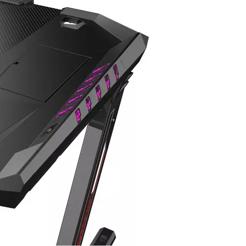 Eureka Ergonomic Z2 ESport RGB Gaming Desk | ERK-EDK-Z2BK-V3 DESK Gamers Point 75.000 