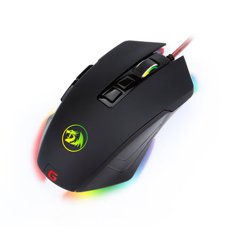 Redragon M715 DAGGER High-Precision Programmable Gaming Mouse with 7 RGB backlight modes MOUSE Gamers Point 18.000 